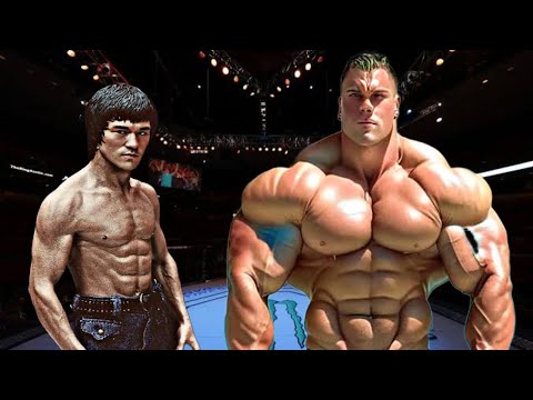 BRUCE LEE VS BIG BOJACK 😱🔥*INSANE WAR*(EA SPORTS UFC 4) UFC KNOCKOUTS | BRUCE LEE FIGHT | UFC 2023