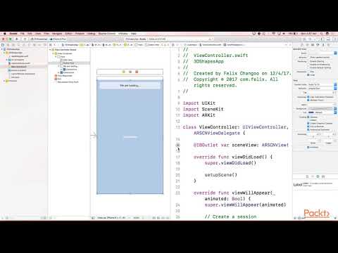 iOS Augmented Reality with ARKit Creating 3D Shapes| packtpub com