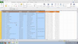 Excel - ukrywanie i odkrywanie wierszy, kolumn i arkuszy