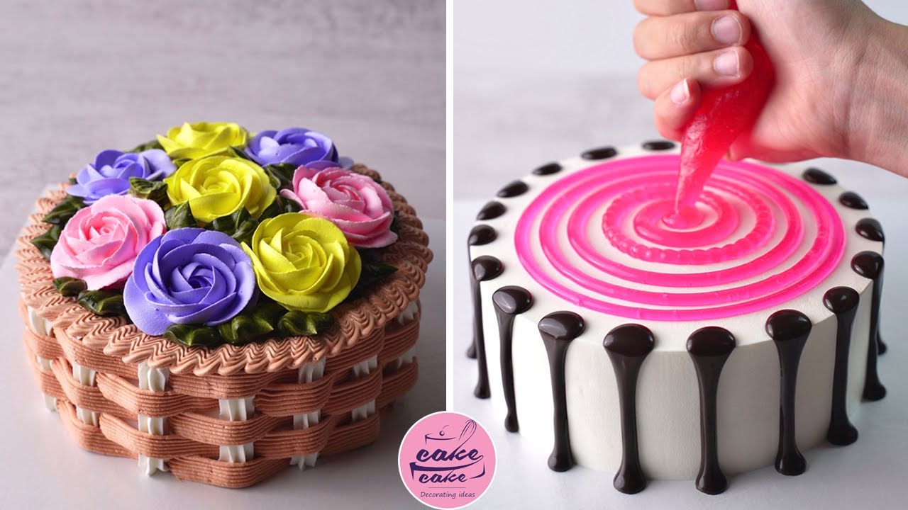 Two of my favorite flower basket cakes, which flower basket cake do you have?