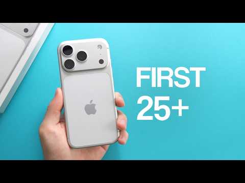 iPhone 17 Pro - First 25 Things To Do! (Tips & Tricks)