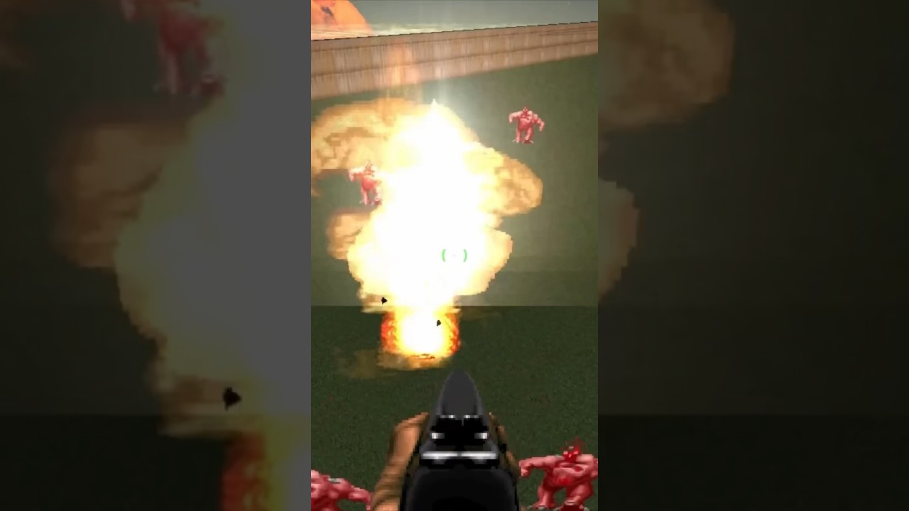If Doom had GMOD physics … #doom #mod #gmod #physics #ragdoll #zandronum #gzdoom #wad #funny