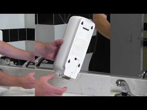Tork S4 Foam Soap Mirror Installation Video