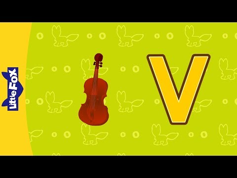 Letter V | Phonics Songs | Little Fox | Animated Songs for Kids