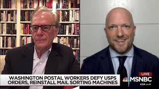 RIECKHOFF ON MORNING JOE - DEFENDING USPS - AUGUST 21, 2020