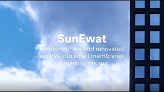 SunEwat fotovoltaikus üveg