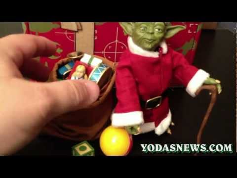 Sideshow Collectibles  Star Wars Holiday Yoda 12 inch Figure Review
