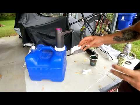 Rechargeable pump for Reliance water container