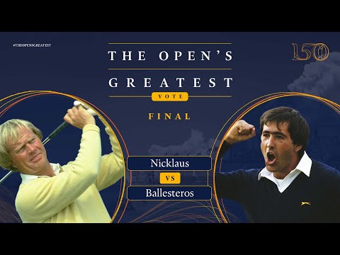 Jack Nicklaus vs. Seve Ballesteros | Die Größten der Open | DAS FINALE