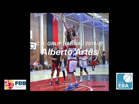 Alberto Artús - C.B. GRUP BARNA - LIGA EBA 2016/17