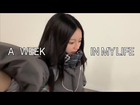 Eine Woche in meinem Leben: Plaudern, wie es mit der Abschlussarbeit läuft, mein Leben/meine Arbe...