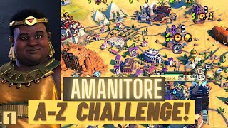 🔴 Deity Nubia ∥ Civilization VI: New Frontier Pass ∥ Ep 1