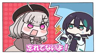 【手描き切り抜き】新PCの不具合で黛に助けてもらった健屋花那と黛の近況報告【にじさんじ】