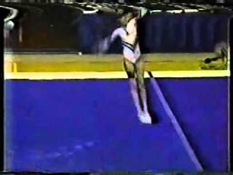 laura cutina 1984 american cup floor exercise