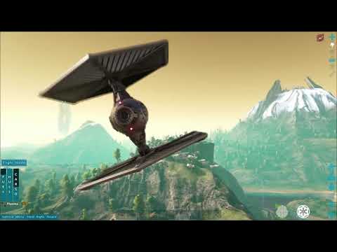 Lets fly a Tie Fighter Ark Survival Evolved MODS