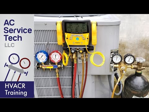How to FIND a REFRIGERANT LEAK in an AC Unit with an Electronic Leak Detector