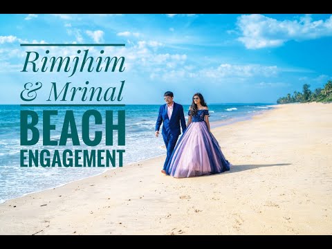 Rimjhim and Mrinal | Rimnal | Beach Engagement | Nachdi Phira (Feat. Jasleen Royal)
