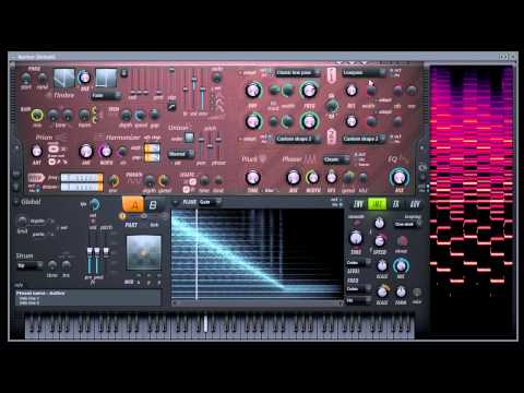 Resynthesis of Moog Google Doodle in Harmor