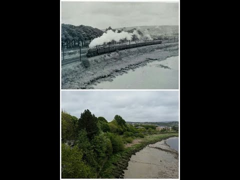 Railways around Lancaster, then and now