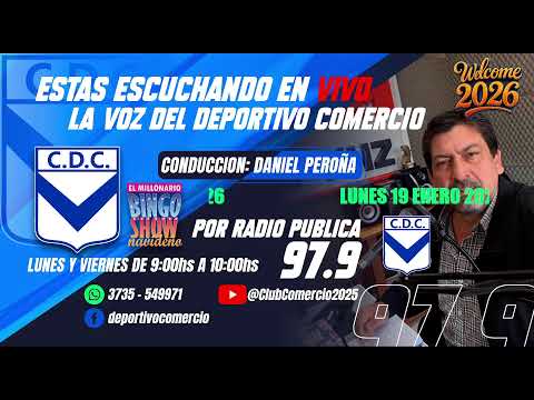 Club Comercio, Bingo Show Navideño, Santa Sylvina - Chaco