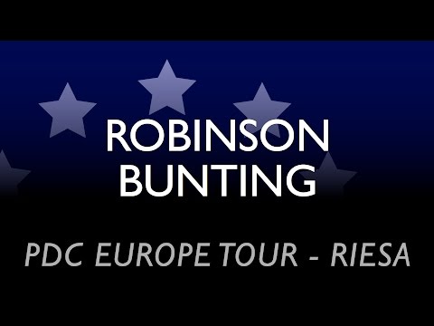 PDC European Tour: Riesa | Robinson vs Bunting