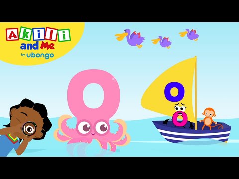 Learn Letter O! | The Alphabet with Akili | Cartoons for Preschoolers