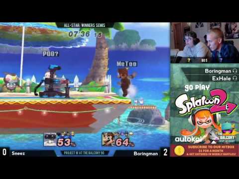 PM All-Star @ the Balcony 90 - Winners Semis ft. Boringman VS Sneez