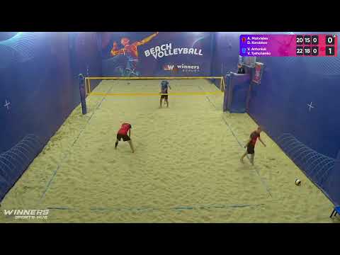 18:40 A. Matvieiev / D. Korobkov - V. Antoniuk / V. Tyshchenko 27.09.2022 | Winners Beach Volleyball