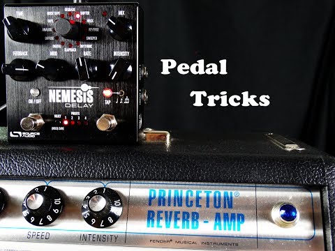 Pedal Tricks with Source Audio NEMESIS delay  - Shifter mode