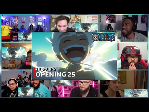 One Piece Opening 25 | Reaction Mashup [THE PEAK] (Op 25 ワンピース)
