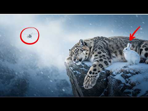 The Frozen Pulse: A Predator Paralyzed by the Mountain It Ruled