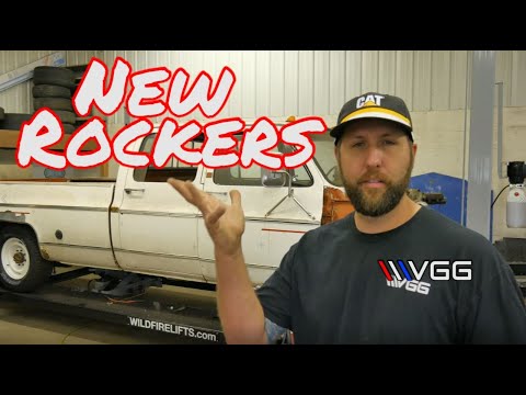 Installing New Rocker Panels On The Square Body Crew Cab! - Vice Grip Garage EP95