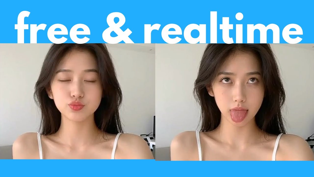 How to become a hot girl in realtime. Free & open source