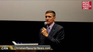 RWW News: Michael Flynn: Islam Is A 'Cancer,' 'Political Ideology' That 'Hides Behind' Religion