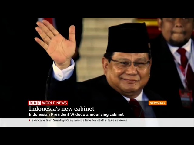 Indonesia S New Cabinet Members Aaron Connelly On Bbc Newsday