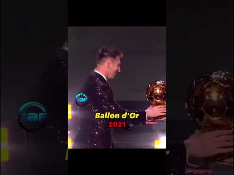 All 5 Ballon d'ors that Messi Rigged.  #football #messi #shorts #trending
