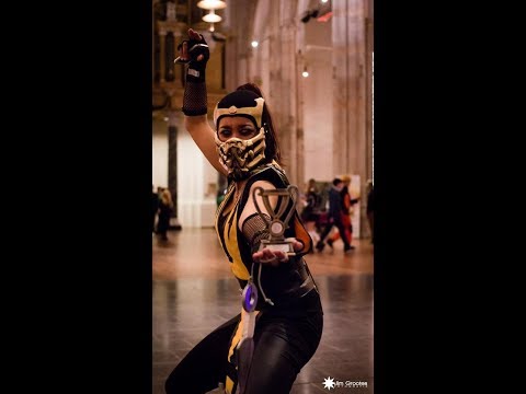 InuNeko Cosplay - Lady Scorpion solo cosplay act GamepitCon 2015 (extented version)
