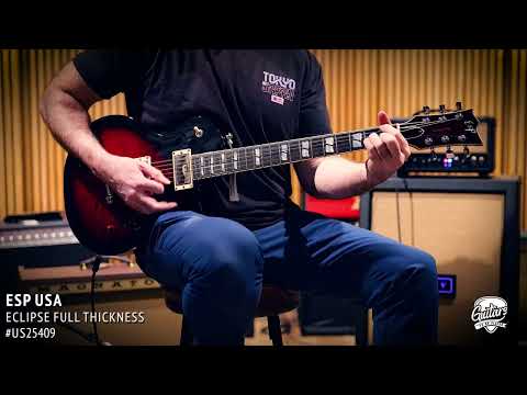 ESP USA Eclipse Full Thickness w/ Seymour Duncans – See Thru Black Cherry image 11