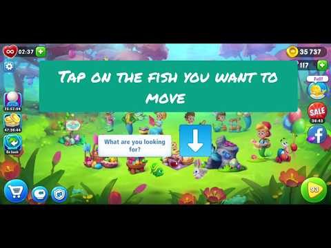 FISHDOM ' How to move your Fish and Decorations to another Aquarium '