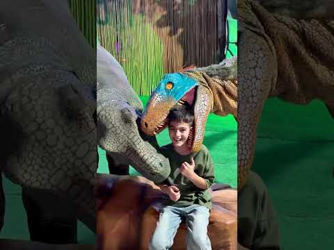 شوفوا شو عمل الديناصور بخلودة 😱