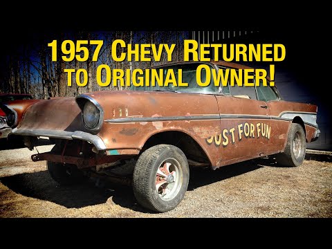 Barn Find 1957 Chevy Gets Returned to its Original Owner 50 Years Later! Parked - Episode 1