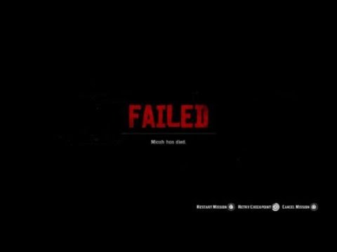 RDR2 Micah Fail Funny