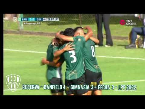 Reserva - Banfield 4 - Gimnasia LP 3. Fecha 3. LPF 2022 - 21-2-22