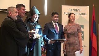 ՀՕՖ-ի անդամները Գյումրիում և Ս. Էջմիածնում