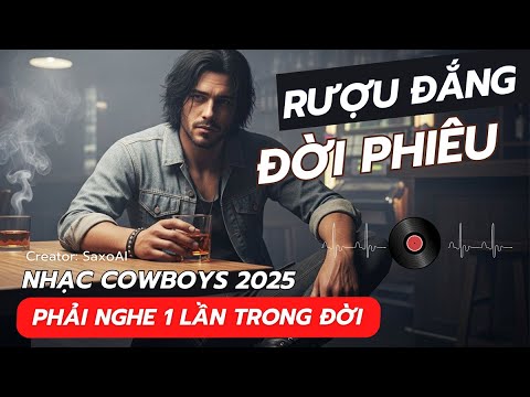 RƯỢU ĐẮNG ĐỜI PHIÊU | Nhạc #cowboys Cực Đỉnh #bluesrock #nhachaymoingay #xuhuongyoutube #viralmusic
