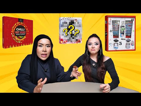 The CRAZIEST Advent calendars put to the test (Warning: SHARPNESS ALERT 🌶️ 😳)