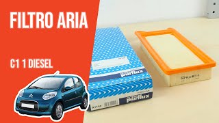 Youtube thumbnail of video "Cambio filtro aria Citroën C1 1 1.4 HDI 💨"