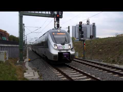 Einfahrt S5 in Leipzig MDR auf Gleis 2