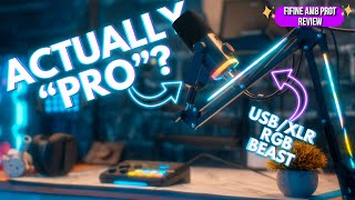 FIFINE AM8 ProT Review – XLR + USB Mic that BLEW Me Away