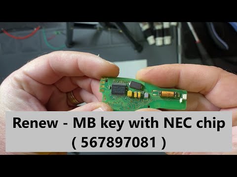 Mercedes Key - Reset NEC Chip and re-use the key to another car
